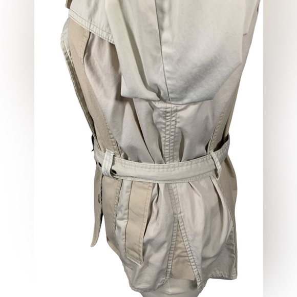 Daughters of the Liberation Utility Jacket Size 10 EUC Tan Cotton Multi … - Picture 6 of 16